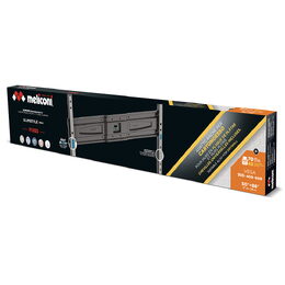 TV držák Meliconi, 480958, SLIMSTYLE PLUS 600S CG, fixní, pro TV 127-218, pro
klasické i sádrokartonové stěny, Made in Italy