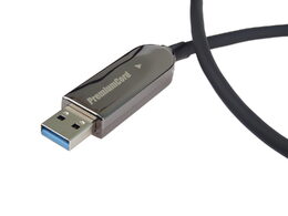 Kabel PremiumCord USB3.2 + 2.0 prodlužovací optický AOC  A/Male - A/Female 20m