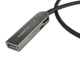 Kabel PremiumCord USB3.2 + 2.0 prodlužovací optický AOC  A/Male - A/Female 20m
