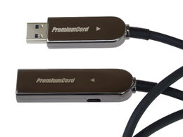 Kabel PremiumCord USB3.2 + 2.0 prodlužovací optický AOC  A/Male - A/Female 20m