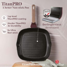 BERLINGERHAUS Sada pánví s titanovým povrchem 4 ks Leonardo Nordic Collection BH-8304