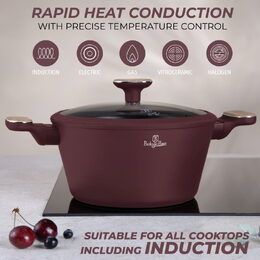 BERLINGERHAUS Sada nádobí s titanovým povrchem 10 ks Leonardo Nordic Collection BH-8305