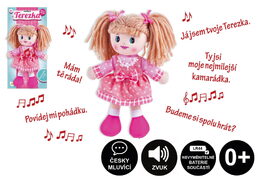 Teddies Panenka Terezka hadrová plyš 30cm