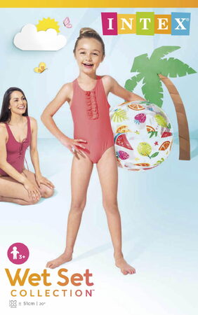 Míč nafukovací Mořský svět prům. 51cm asst 3 druhy v sáčku