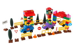 Stavebnice LORI 9 plast 96ks v krabici 35x28x7cm