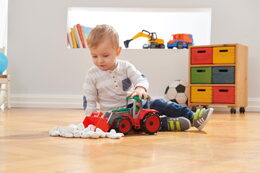 Lena Truxx traktor plast 35 cm