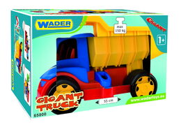 Auto Gigant Truck sklápěč  plast 55cm v krabici 12m+ Wader