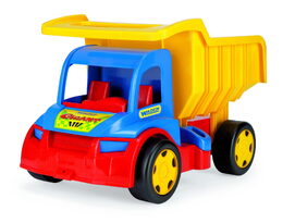 Auto Gigant Truck sklápěč  plast 55cm v krabici 12m+ Wader