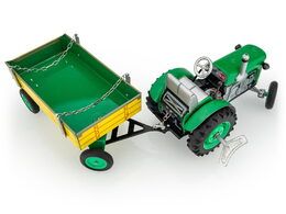 Kovap traktor ZETOR s valníkem zelený