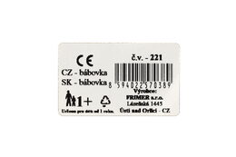 Lori 221 Formičky Bábovky plast 13cm asst 4 barvy v síťce 12m+