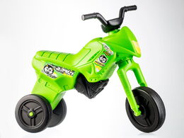 Odrážedlo Enduro Yupee zelené velké plast výška sedadla 31cm nosnost do 25kg 12m