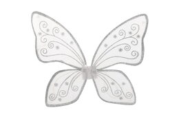 Křídla motýlí nylon 49x43cm v sáčku karneval