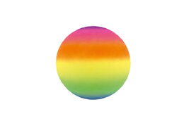 Míč duhový 23cm v síťce