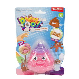 Sliz mačkací antistresový 7cm asst 4 druhy na kartě