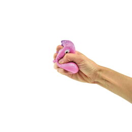 Sliz mačkací antistresový 7cm asst 4 druhy na kartě