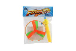Vystřelovací vrtulka + startér plast 9cm asst 2 barvy v sáčku