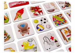 Teddies Kalendář magnetický Školka 114ks magnetek v kartonu 45x32x1cm