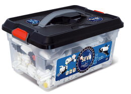 Stavebnice Seva  Vesmír Expedice Mars plast 1015ks v plastovém boxu 40x30x20cm