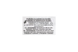 Podložka na zažehlovací korálky - kytička,koník, princezna plast 3ks na kartě 12x18x3cm