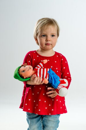 Teddies Panenka kluk Honzík hadrový plyš 30 cm česky mluvící na kartě