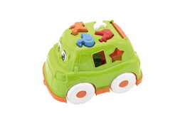 Teddies auto vkládačka plast 24x17 cm 3 barvy v síťce 12m+