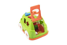 Teddies auto vkládačka plast 24x17 cm 3 barvy v síťce 12m+