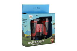 Dalekohled plast 9cm 3 barvy v krabičce 16x19x5cm