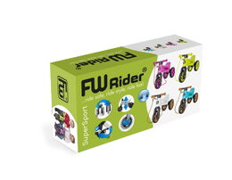 Odrážedlo FUNNY WHEELS Rider SuperSport fialové 2v1+popruh, výš. sedla 28/30cm nos 25kg 18m+ v krab.