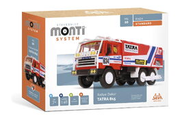 Stavebnice Monti System MS 10 Rallye Dakar Tatra 815 1:48 v krabici 22x15x6cm