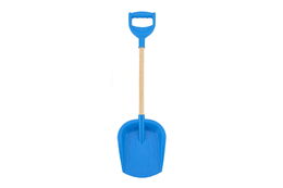 Lopatka na písek plast/dřevo 3 barvy 19x64x7cm 12m+