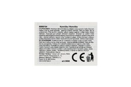 Konvička kytička plast 26x20cm 3 barvy 12m+