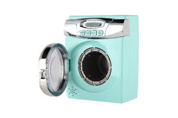 Pračka plast 13x17cm na baterie se světlem se zvukem v krabici 21x25x10cm 18m+