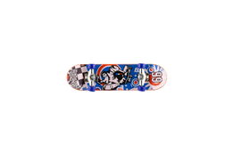 Skateboard prstový šroubovací 2ks plast 10cm s rampou s doplňky v krabičce 30x24x6cm