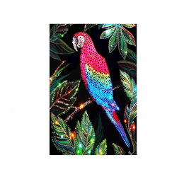 Diamantové malování s doplňky mix barev v sáčku 13x22x2cm