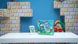 Naučný mobilní telefon s krytem Moudrá sova plast na baterie se zvukem v krabici 22x18x3,5cm 12m+