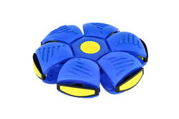 Flat Ball - Hoď disk, chyť míč! plast 22cm 2 barvy na kartě 22x27x5,5cm