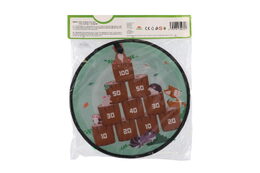 Terč na suchý zip oboustranný 34cm + míčky 8ks v sáčku