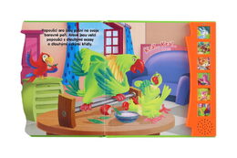 Zvuková knížka Domácí zvírata Objevuj zvuky CZ verze 19x19,5cm