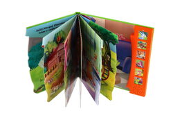 Zvuková knížka Domácí zvírata Objevuj zvuky CZ verze 19x19,5cm