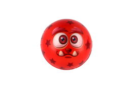 Míček monster pěna 7,5cm 6 barev 24ks v boxu