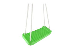 Houpačka/Houpací prkénko zelené plast 44x17cm nosnost 60kg v síťce