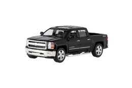 Auto Kinsmart Chevrolet 2014 Silverado kov/plast 13cm 4 barvy na zpětné natažení 12ks v boxu