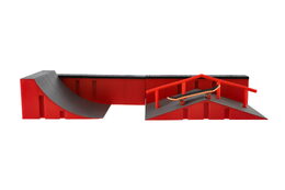 Skatepark - skateboard prstový šroubovací plast 9cm v krabici 44x10x18cm