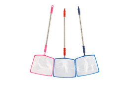 Síťka na hmyz teleskopická kov/plast 67cm průměr 21cm, zelená