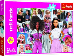 Puzzle Ve světě Barbie 200 dílků 48x34cm v krabici 33x23x4cm