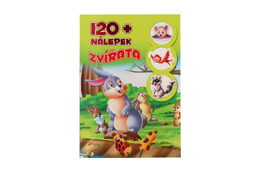 Pracovní sešit se samolepkami Zvířata + 120 nálepek CZ verze 21x30cm