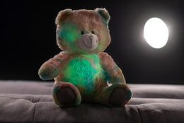 TEDDIES Dětský medvídek duhový 40 cm TEDDIES Dětský medvídek duhový 40 cm TEDDIES Dětský medvídek duhový 40 cm