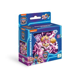 Puzzle Skye Tlapková patrola/Paw Patrol 22x22cm 16 dílků v krabičce 10x13,5x5cm