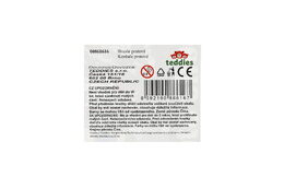 Brusle prstové plast 6cm se šroubovákem mix barev na kartě