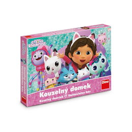 Gábin kouzelný domek/Gabby´s Dollhouse dětská společenská hra v krabici 33x23x3,5cm